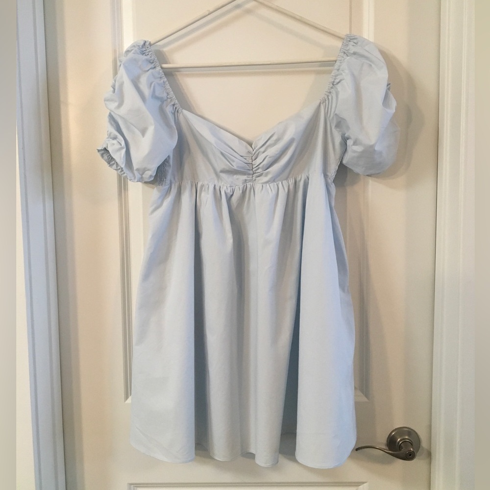O.P. T mini dress light blue L.